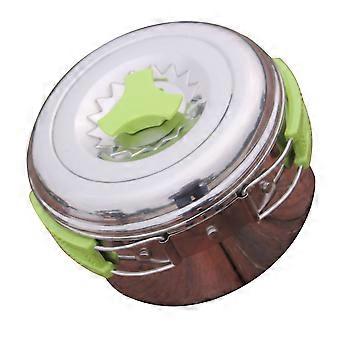 Camping Pot Stainless Steel Camping Pan for Outdoor Use 2Pcs Silver Portable Cookware