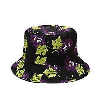 Lindo sombrero de pescador de playa Sombreros de pescador para mujer, reversible de doble cara Unisex (HATH037)