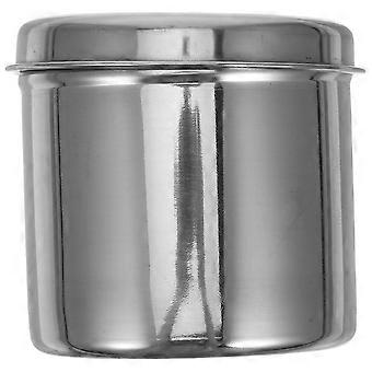 Bouteille de stockage de pansement en acier inoxydable porte-gaze d’onguent pratique