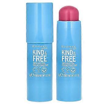 Rimmel London, Kind & Free, Rossetto Multi Stick Colorato, 003 Pink Heat, 5 g, Confezione da 3