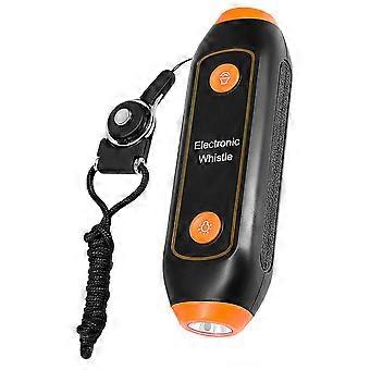 Electronic Whistle 3 Tones Multipurpose Handheld Whistle With Lanyard Torchlight