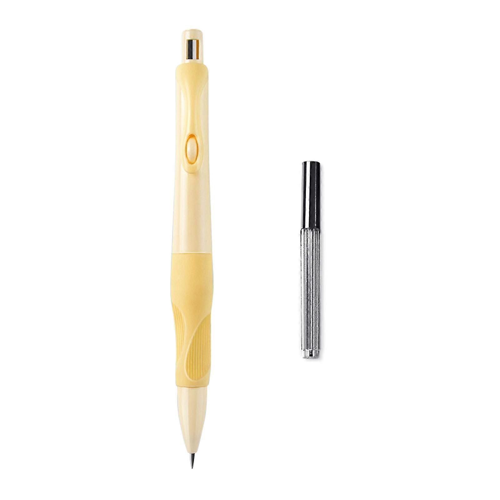 Posture Correction Mechanical Pencil Automatic Pencil with 2mm Refills Automatic Drafting Pencils Built-in Sharpener