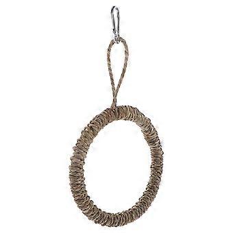 1 Satz Vogelständer Ring Dekorative Vogelstange Lustige Vogelschaukel Papagei Spielzeug Vogelkäfig Versorgung
