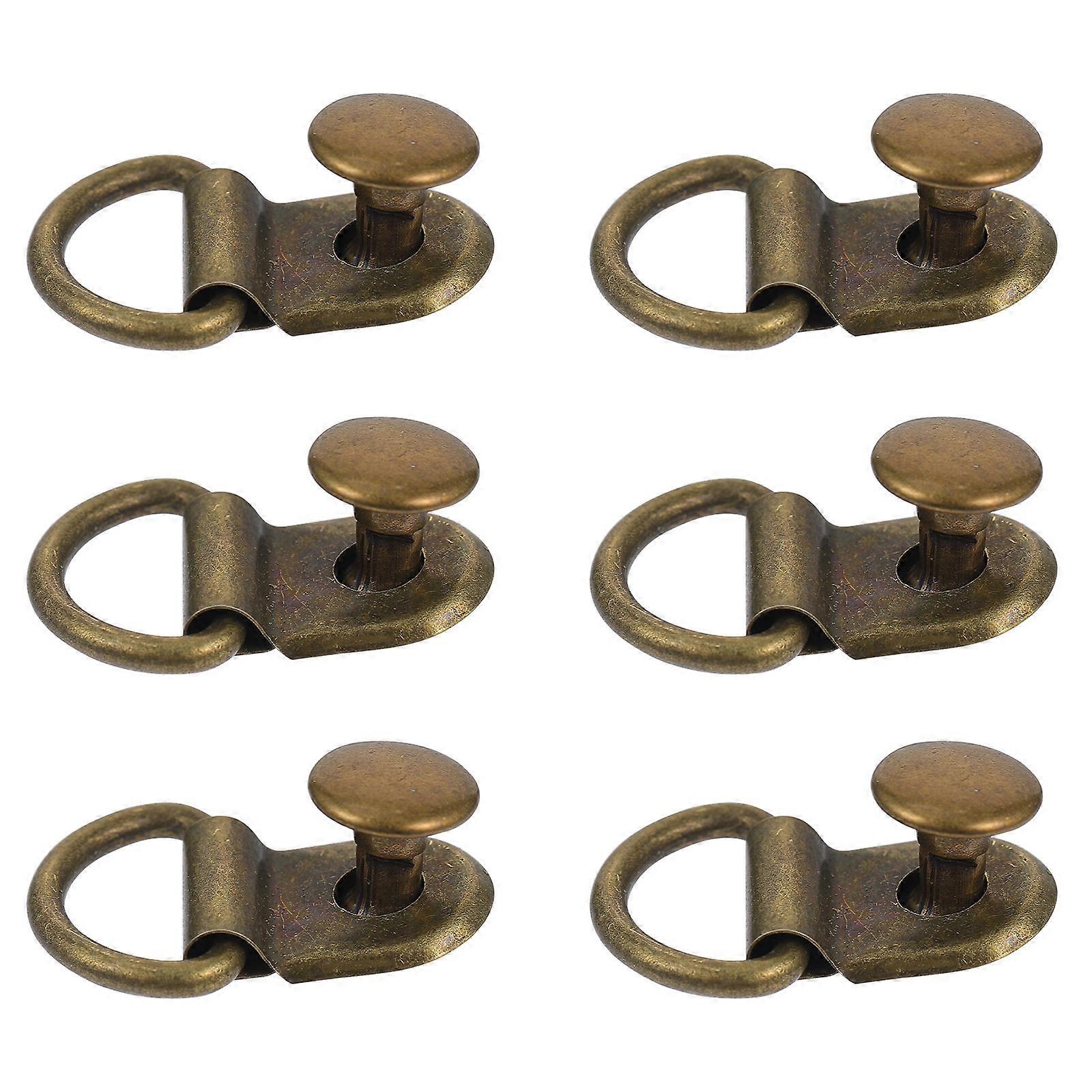 30 Sets Practical Shoe Button Concise Bag Buckle Durable Replaceable Button