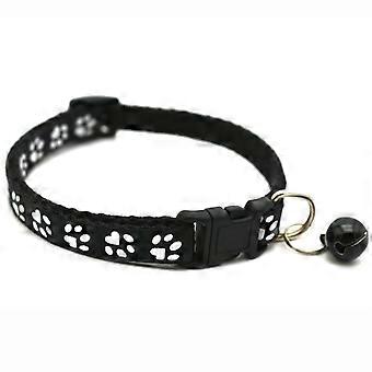 Collier Anti-puces Pour Animaux De Compagnie Rglable Chien Chat Lapin Cou Sangle Protection De Scurit Black