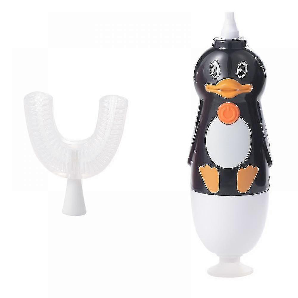 Penguin Pattern U-shaped Electric Toothbrush