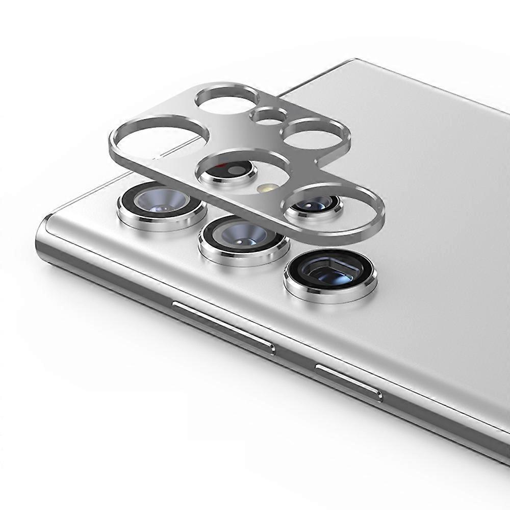 三星 Galaxy S22 Ultra 后置摄像头铝合金保护盖（银色）