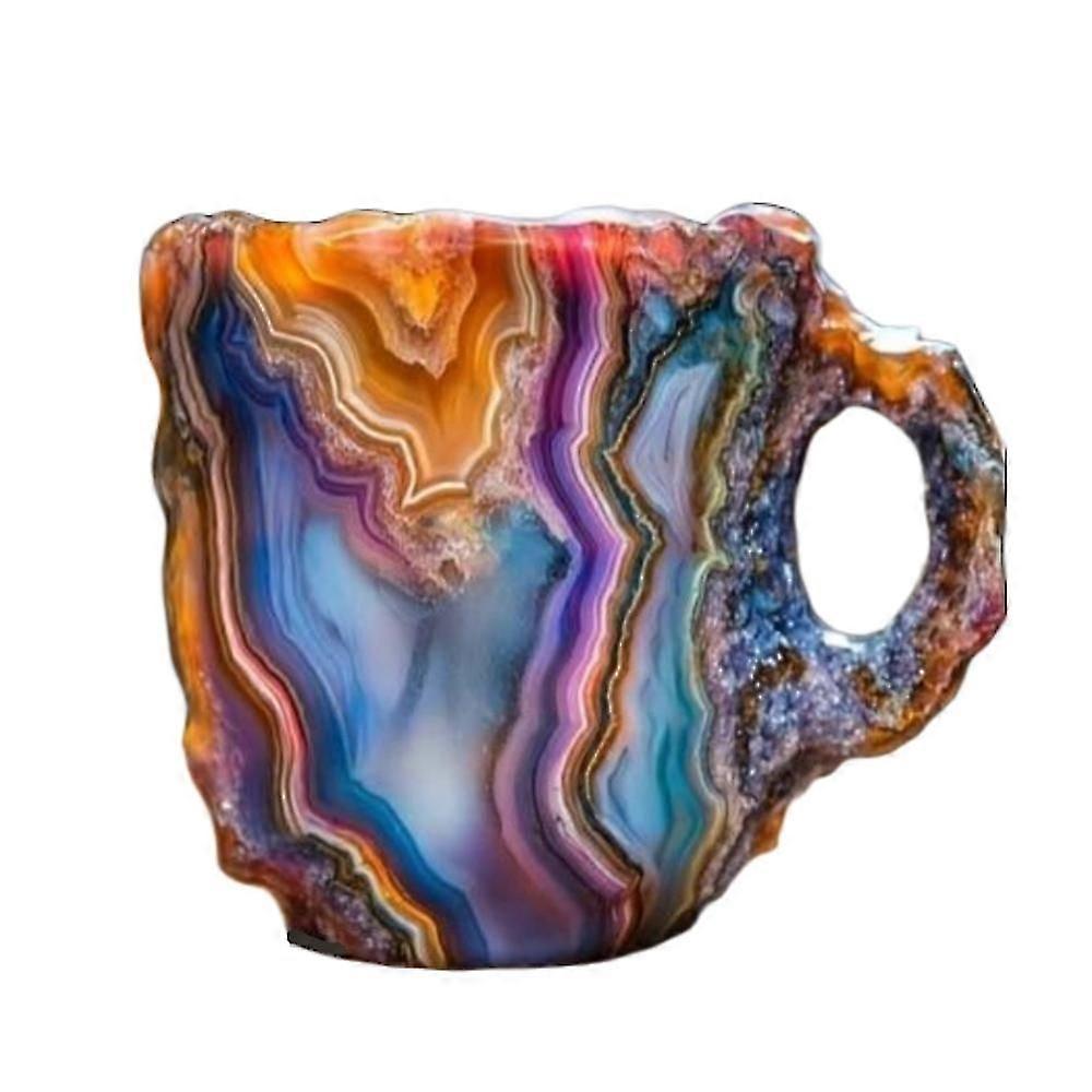 Multi-Colored Coffee Mugs With Handle