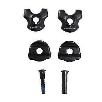 Morsetto reggisella bici per binario sella in carbonio Adattatore Tubo reggisella bicicletta Clip ovali / rotonde Ciclismo