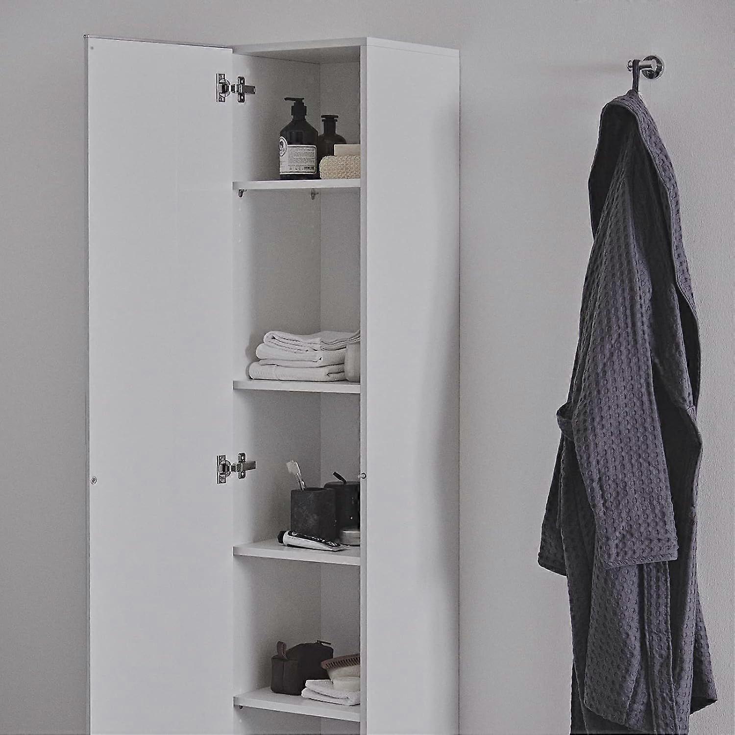Double Robe/Towel Hook - Chrome - Wall Mounted - One Size
