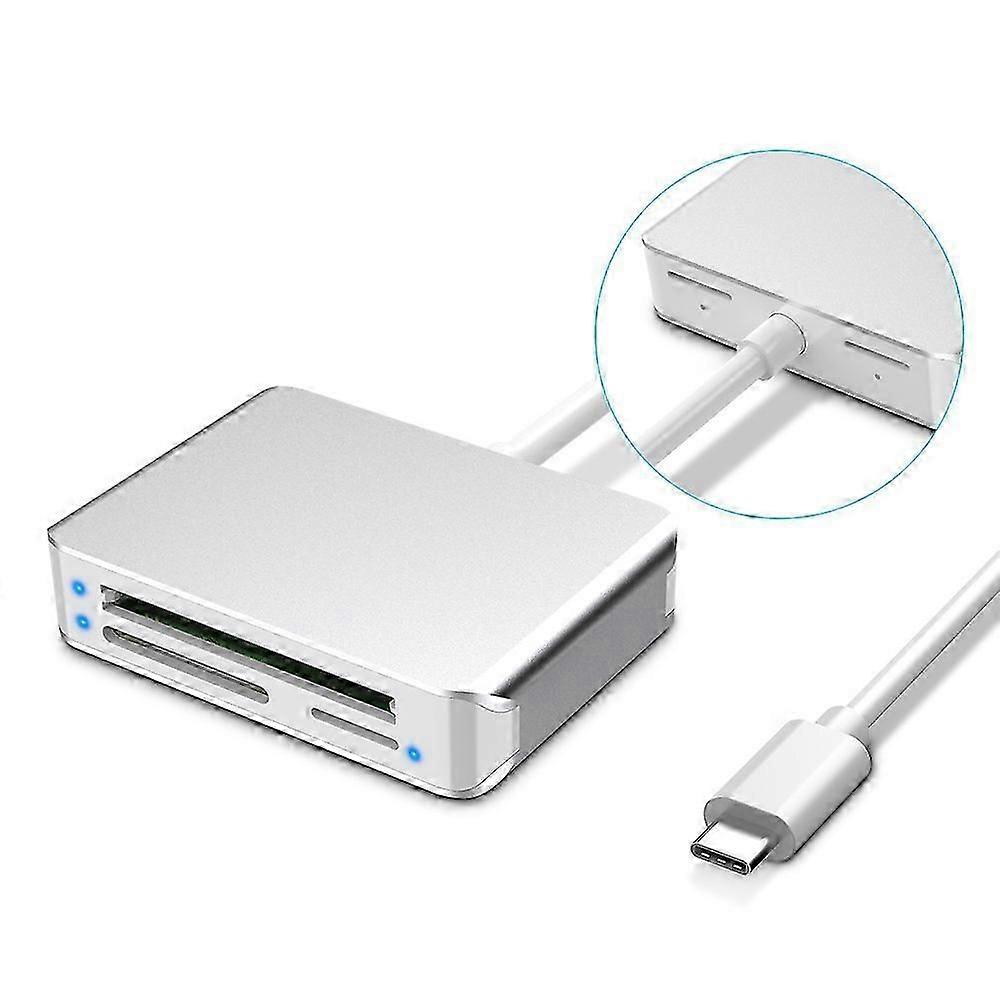 Multifunction card reader all-in-one usb3.0 card reader CF / SD / TF card reader Type-c