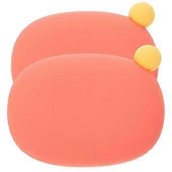 2Pcs Portable Heating Hand Warmer Non-slip Texture Heat Preservation