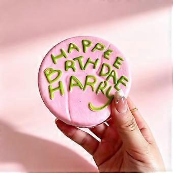 Cake Squishy Toy, Cute Birthday Theme Sensory Fidget Toy, Soft Squeeze Relaxing Toy for Party Gift