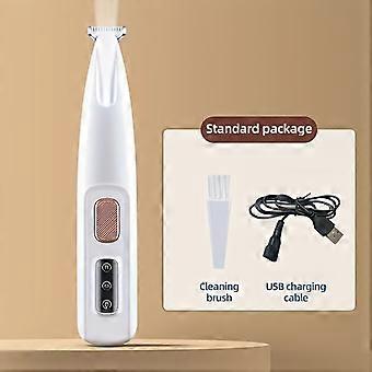 Ledningsfri kæledyrsfodhårtrimmer med LED-lys, elektrisk plejeklipper til små, mellemstore og store hunde og katte