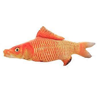 Cojín decorativo con forma de pez de juguete para el hogar.