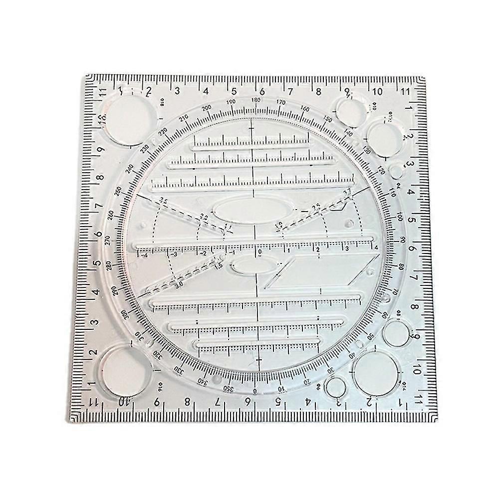 Multifunctional Drawing Ruler Study