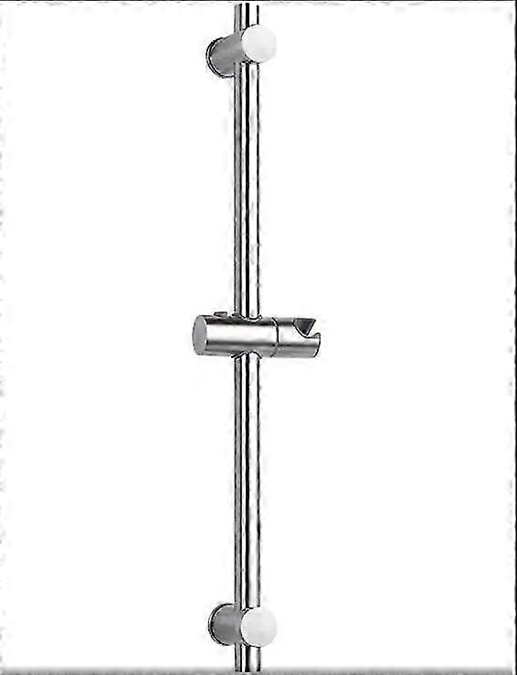 304 Stainless Shower Rail,with Height and Adjustable Bracket,66cm