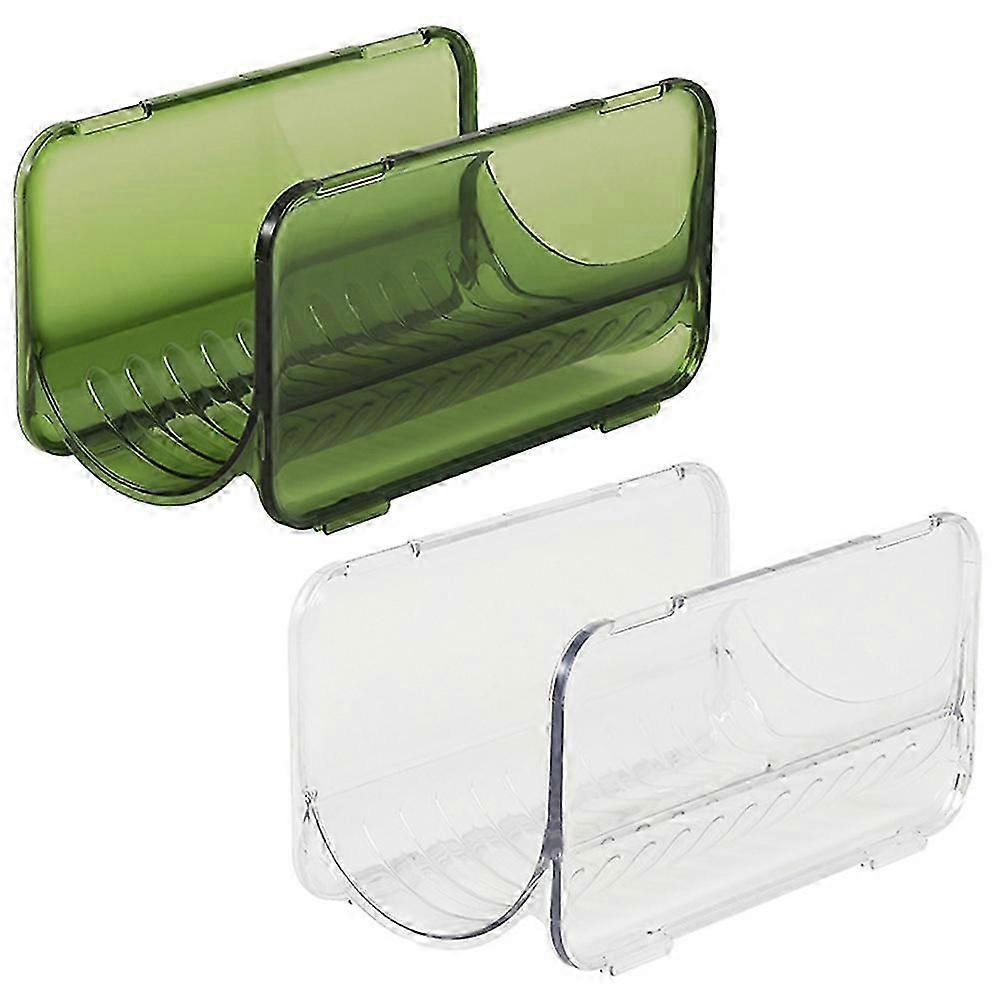 Water Bottle Holder Stackable Organizer Rack for Fridge 2Pcs