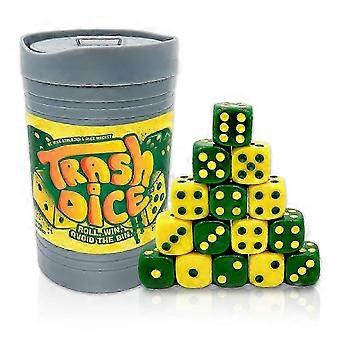 Exciting Fast-Paced Trash Dice Family 2-Player Board Game