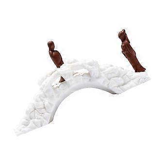 Microlandscape Ornament Ceramic Retro Arch Bridge Adornment for Decoration 1Pcs