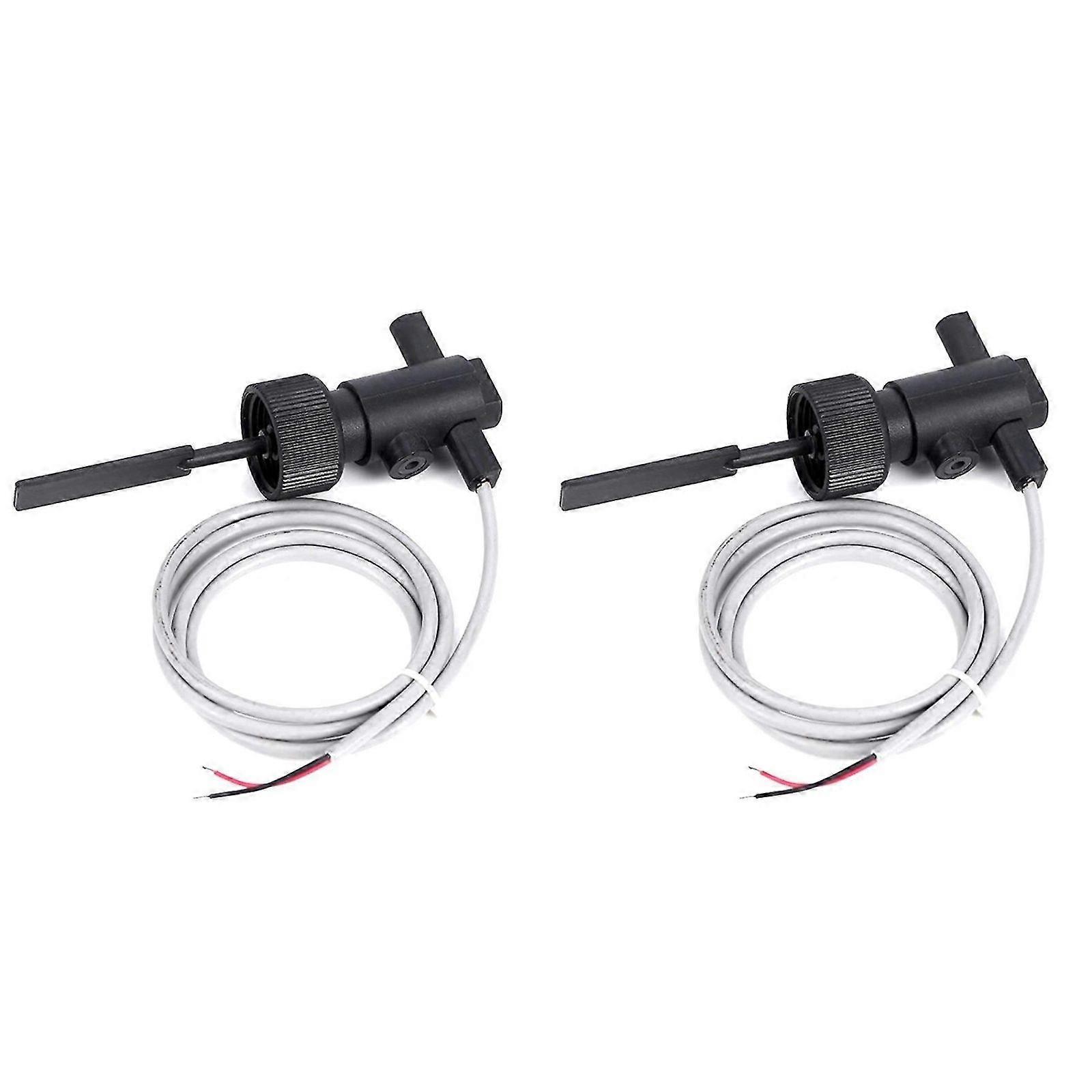 2X Water Flow Switch FS-10 100V High Precision Level Sensor Adjustable Water Level Control Float Level Switch 26-27