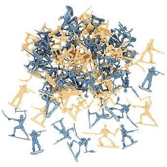 Pirate Soldier Figures Mini People Models for Decoration 320Pcs Set Plastic