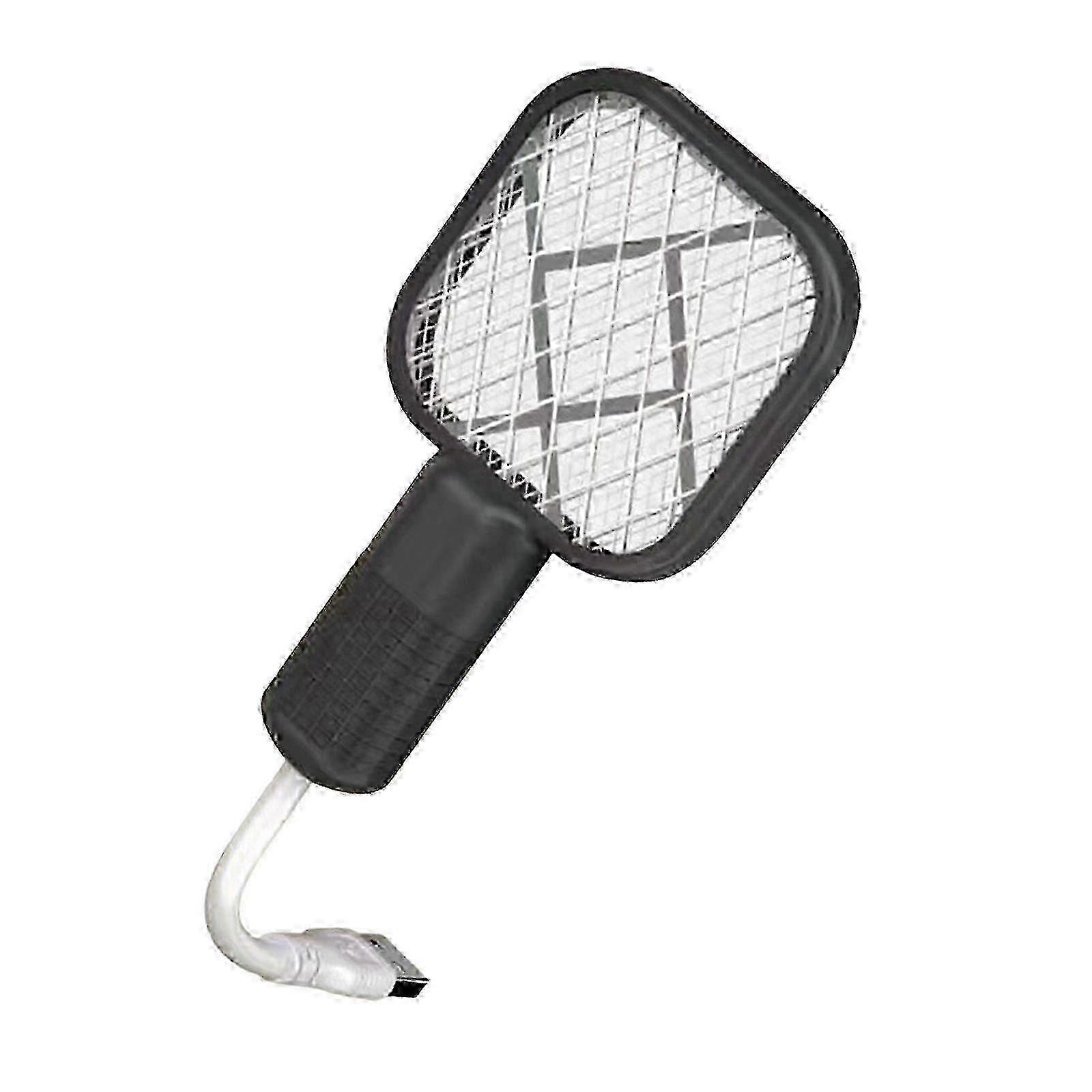 Compact USB Fly Zapper Racket