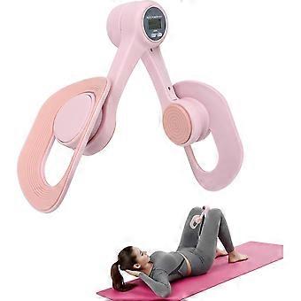 Dispositivi per esercizi del pavimento pelvico per donne, allenatore per cosce con contatore e display, attrezzo per esercizi di Kegel rotante a 360°, equipaggiamento domestico regolabile per il post-parto.