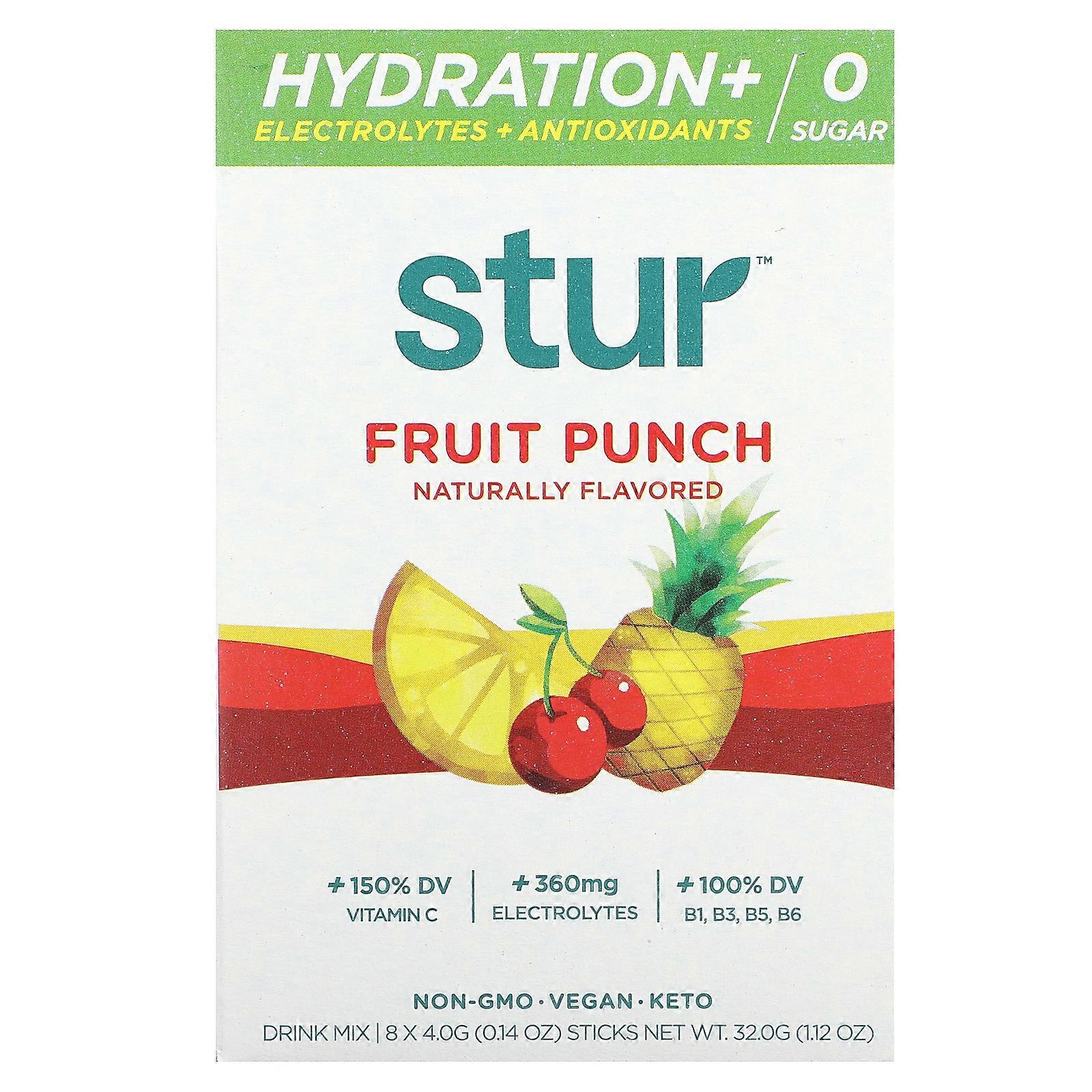 Stur, Hydration + Electrolytes + Antioxidants Drink Mix