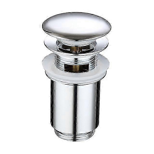 Copper-Finish Pop-up Drain with Overflow