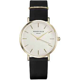 Rosefield west village Quartz Analog Women's Watch with WBLG-W71 Cowskin Bracelet