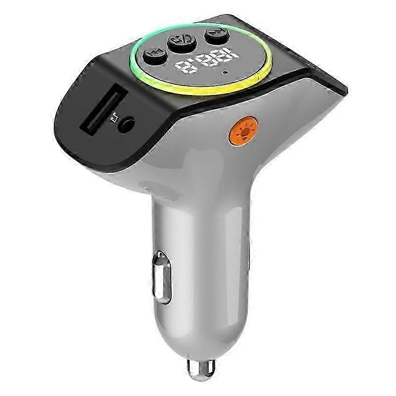 Compact Bluetooth 5.3 FM Car Transmitter