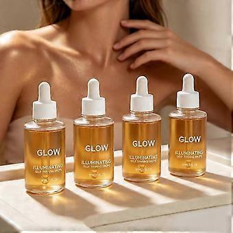 Self Tanning Glow Drops No Orange Tone Sunless Tanning Serum Plant Squalane Hydrating Gentle Outdoor Skin Bronzing Care Liquid 30ML-jry