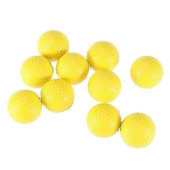 10 Pcs Mini Golf Balls Practice Training Balls Outdoor Balls Equipment Air Flow Balls Plastic Balls_xty1