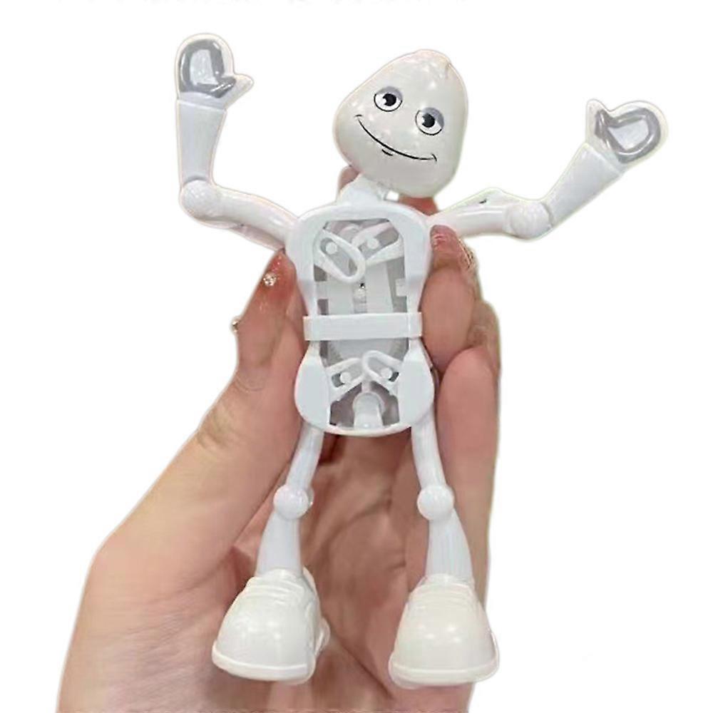 Spring-Wind Walking Robot Toy