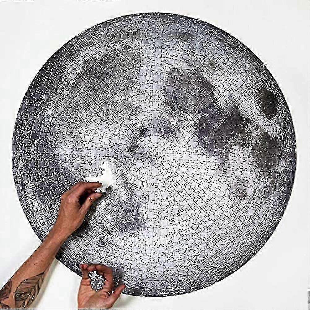 Educational Round Earth Moon Puzzle