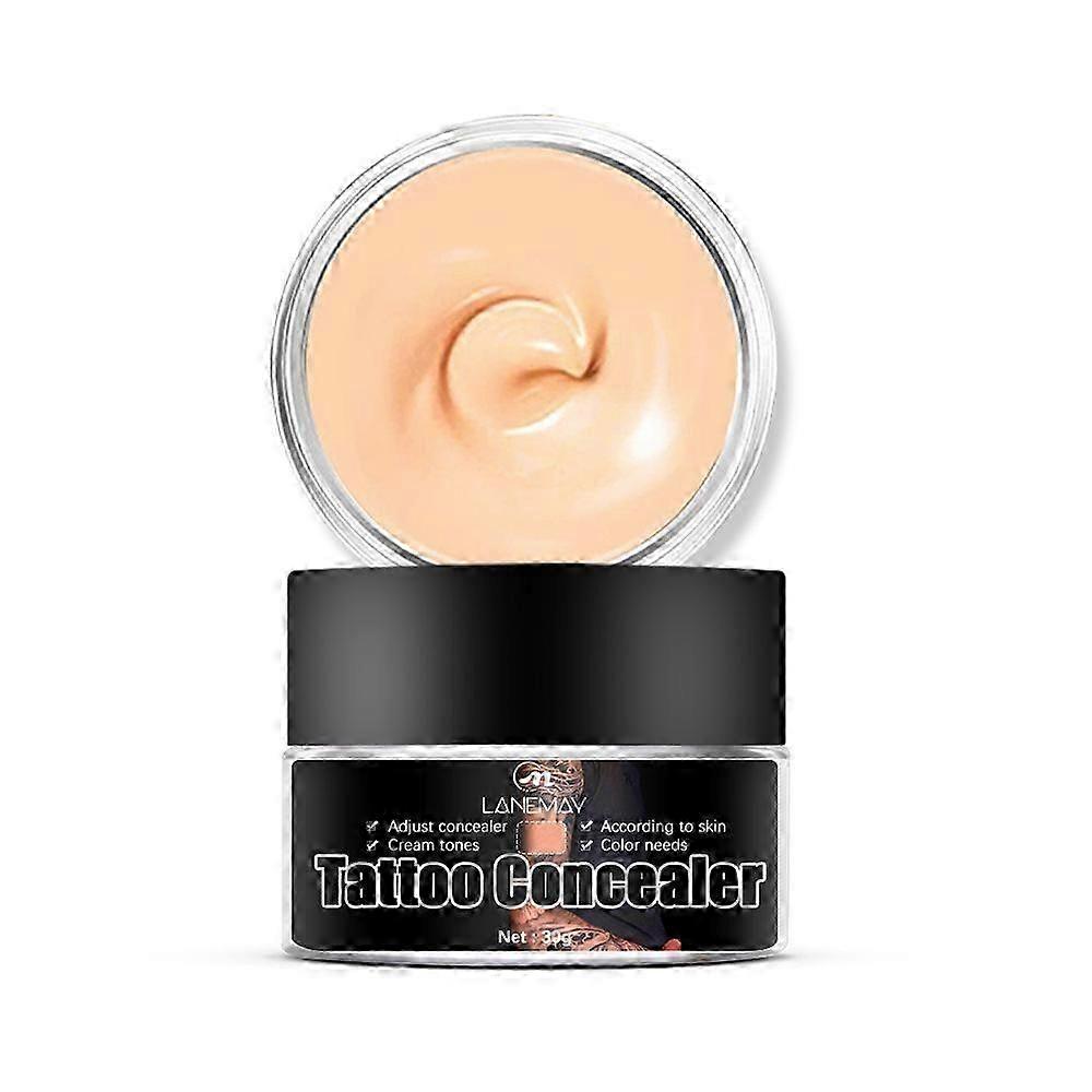 1-2X Waterproof Full Coverage Tattoo Concealer for Body Makeup