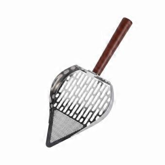Cat Litter Scoop Rustproof Deep Cat Scooper Double Sifting Design