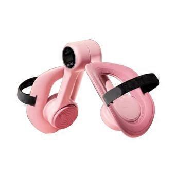 Pelvic Floor Training Device with Integrated Count Display and Wrist Positioning Support for Single-Hand Exercise Routines  Pink