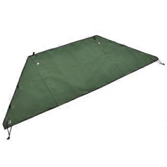 Camping Windbreaks Stove Windscreen Folding Stove Windshield with Support Rods for Grills BBQ Outdoor Picnic 25-26-brnv