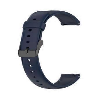 Vloeibare siliconen horlogeband horlogeband accessoires voor SKG V9 (marineblauw)