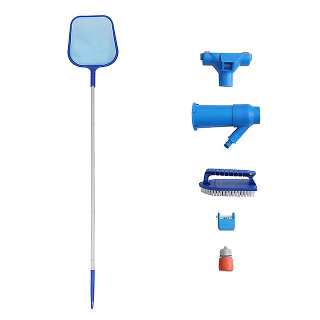 1 Set Practical Pool Spoon Net Pool Brush Trash Collector Pool Cleaning Tool
