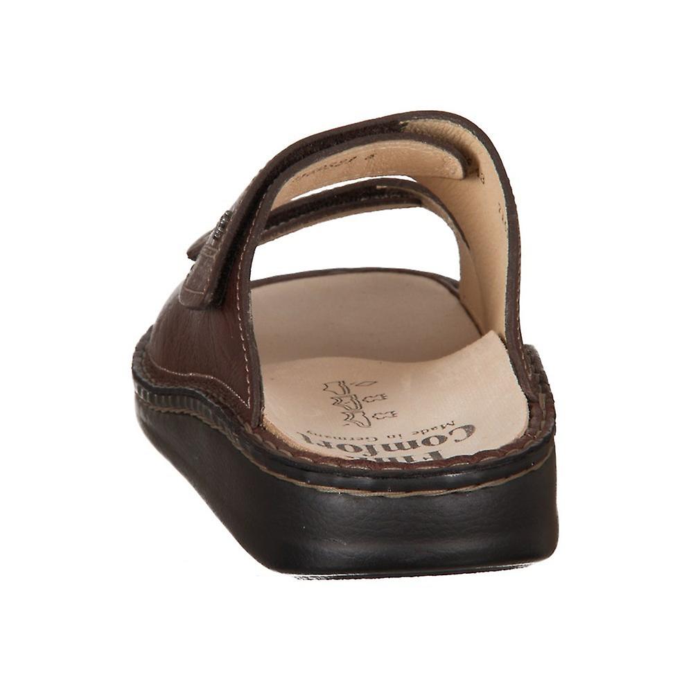 Finn Comfort Karbo Brown Leather Sandals 44 Finn Comfort Riad Karbo Men main image 4