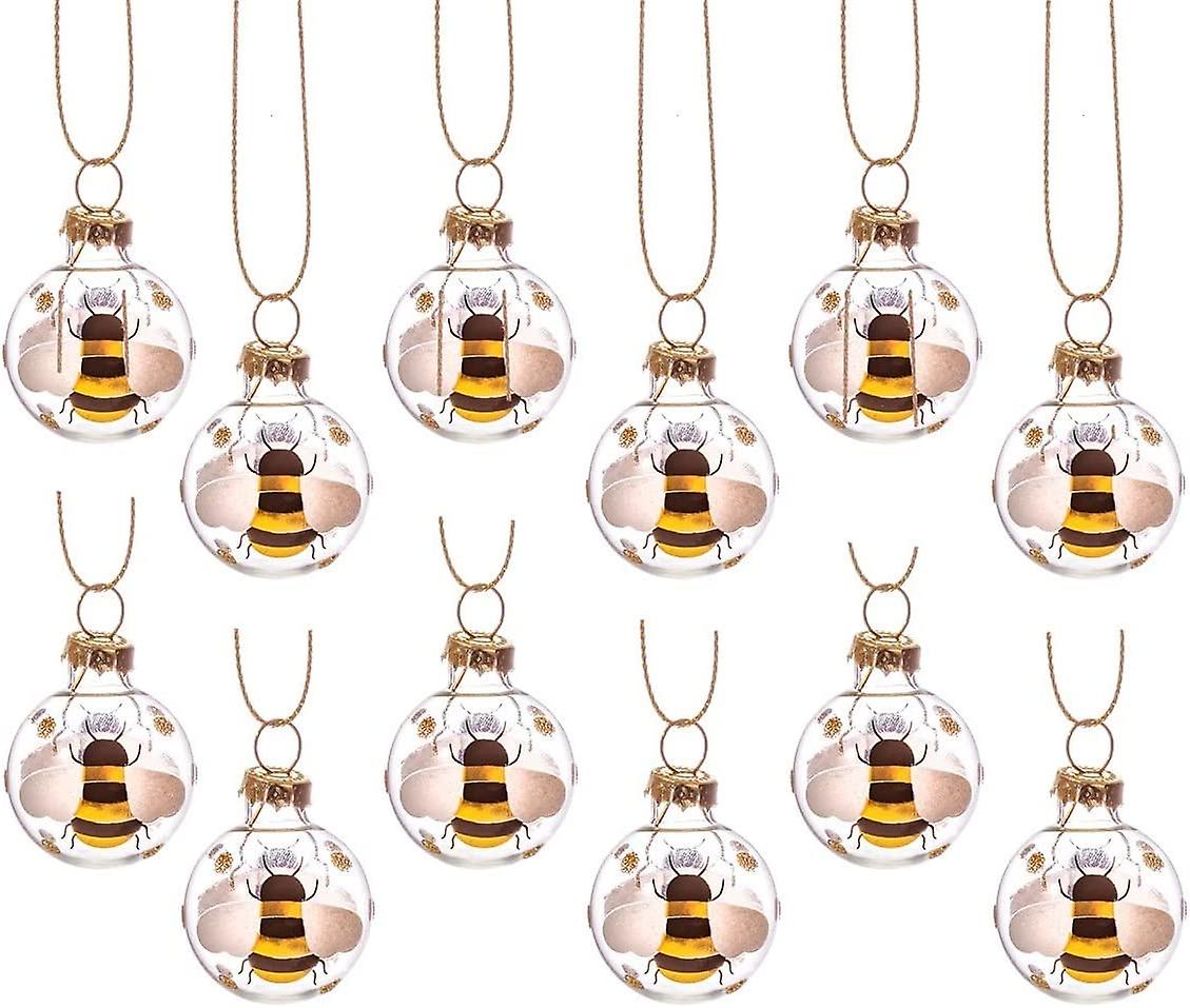Sass & Belle Mini Bumblebee Christmas Tree Baubles