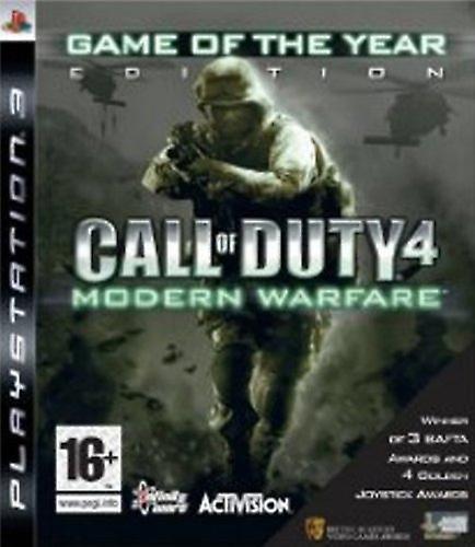 Call of Duty 4 Modern Warfare - Game of the Year 2009 Edition (PS3) - New & Sealed