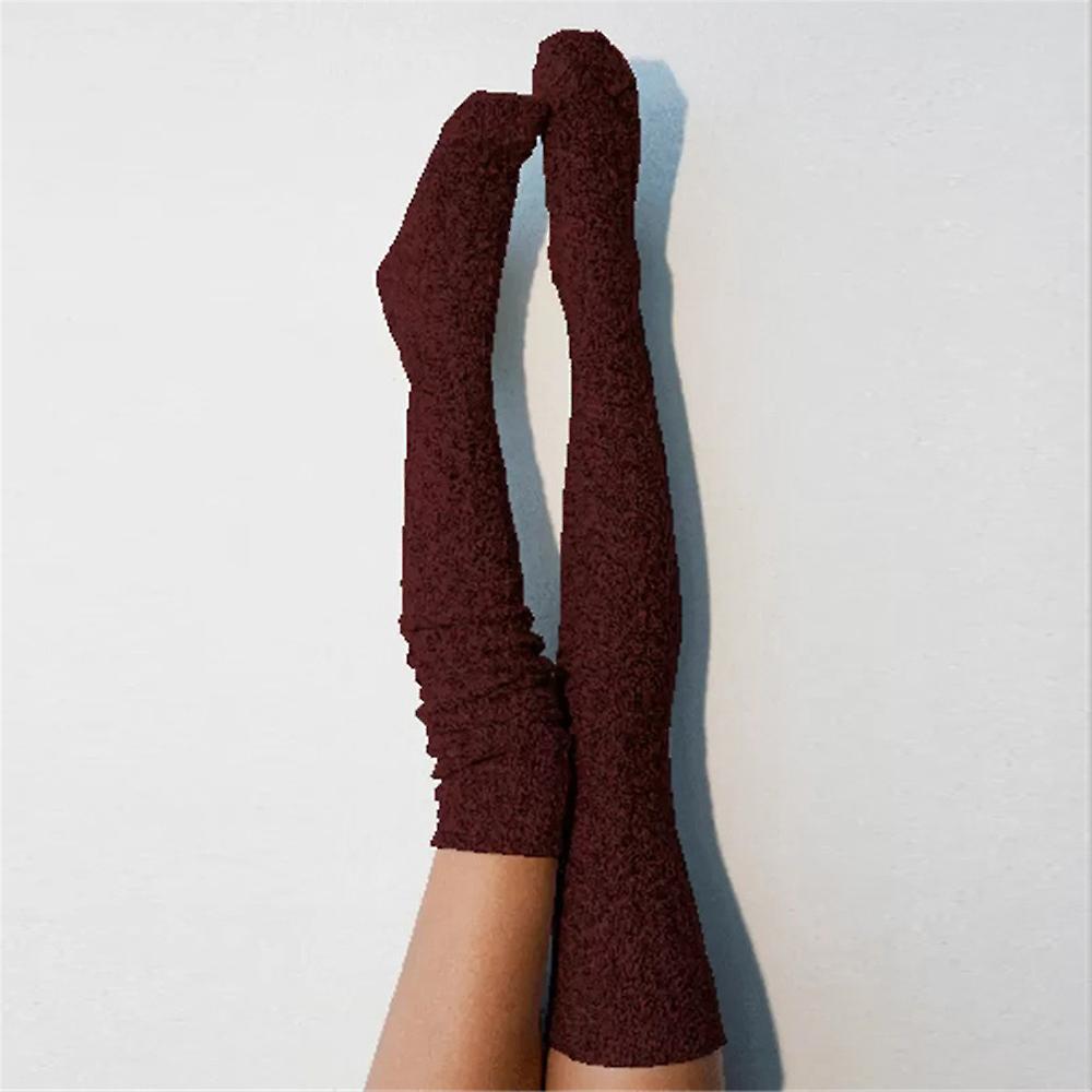 Women's Knitted Thigh High Boot Socks Ings Over The Knee Leg S