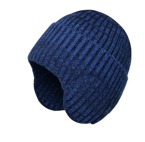 2022 Vinter utomhus varm hatt Kvinnors frtjockade plus Fluffen Hatt Kallt skydd ronskydd ronskydd Huvudskydd Hatt Stickade mssor
