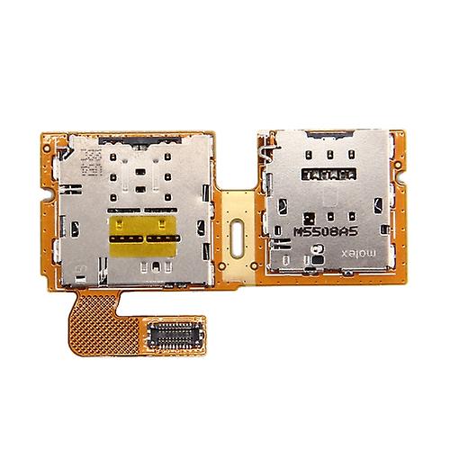 Dla Galaxy Tab S2 9.7 / T815 Sim & Micro SD Card Reader Contact Flex Cable