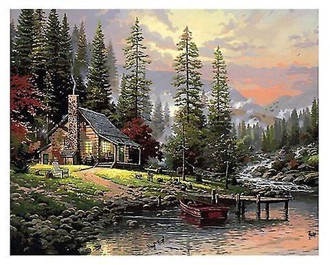 Cottage Paint By Numbers Kit