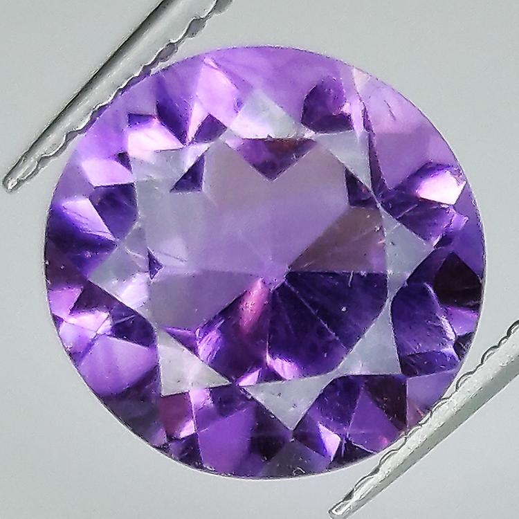 Amethyst Round Cut 9mm 5pcs awo74